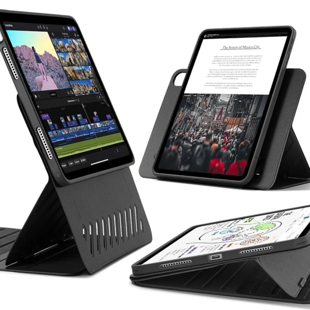 BlackESR for iPad Air 11 Inch ONLY Case M2(2024),